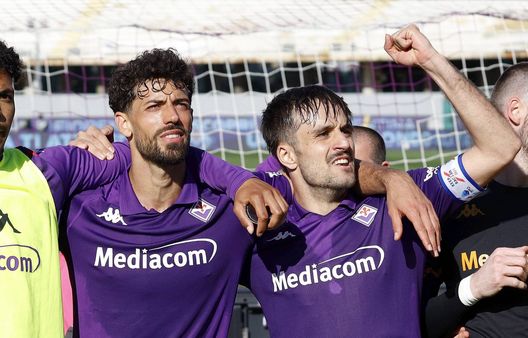 GERMOGLI PH: 30 MARZO 2025 FIRENZE STADIO ARTEMIO FRANCHI CAMPIONATO SERIE A FIORENTINA VS ATALANTA NELLA FOTO ESULTANZA FINALE RANIERE E PABLO MARI Masini: “Per Palladino Marì è stato importante quanto Bove. Milan? Serve umiltà”- immagine 2