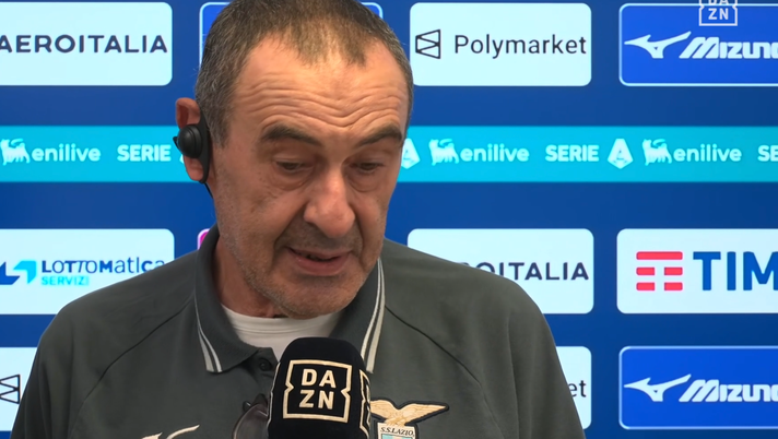 Lazio, Sarri: “Stadio senza tifosi? Deprimente, ci toglie punti. Ho sentito i ragazzi…” - immagine 1