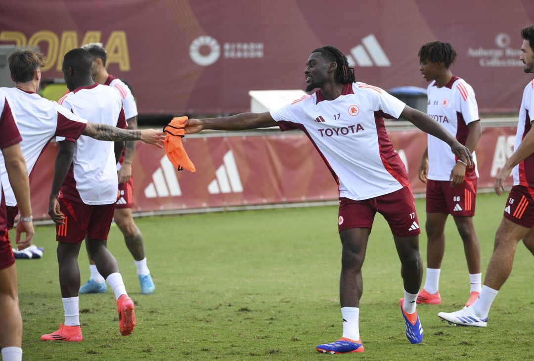Roma, l’allenamento di oggi in vista dell’Athletic Bilbao – FOTO GALLERY - immagine 23