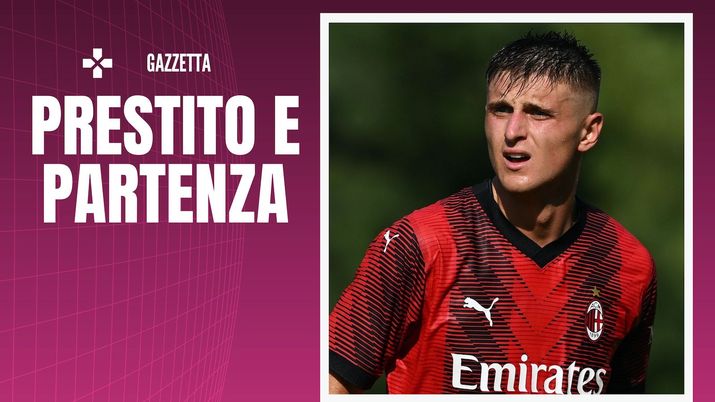 Lorenzo Colombo (attaccante AC Milan) andrà in prestito al Monza | Calciomercato Milan News (Getty Images) Lorenzo Colombo AC Milan Calciomercato Milan