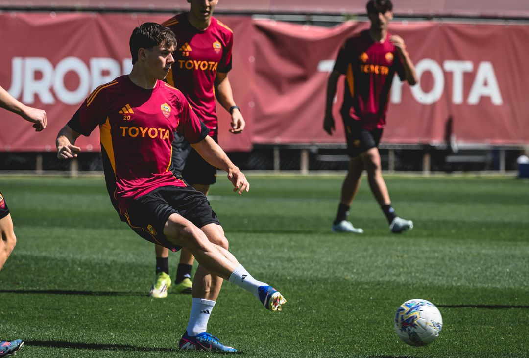 Trigoria, la seduta di allenamento a due giorni dall’Atalanta – FOTO GALLERY - immagine 10