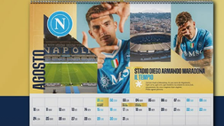 La SSC Napoli presenta il calendario 2026: un viaggio nel primo secolo azzurro