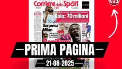 Prima pagina Corriere dello Sport: “Sorpresa Milan, Tare sceglie Boniface”