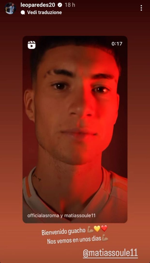 Soulé, Abraham lo accoglie: “Benvenuto”. Paredes: “Ci vediamo fra pochi giorni”- immagine 3