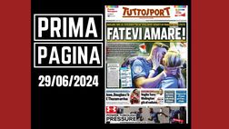 Prima pagina Tuttosport: “Juventus, Douglas Luiz c’è. E Thuram arriva”