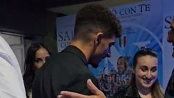 Anche Capitan Di Lorenzo ha raggiunto il Metropolitan per il film scudetto