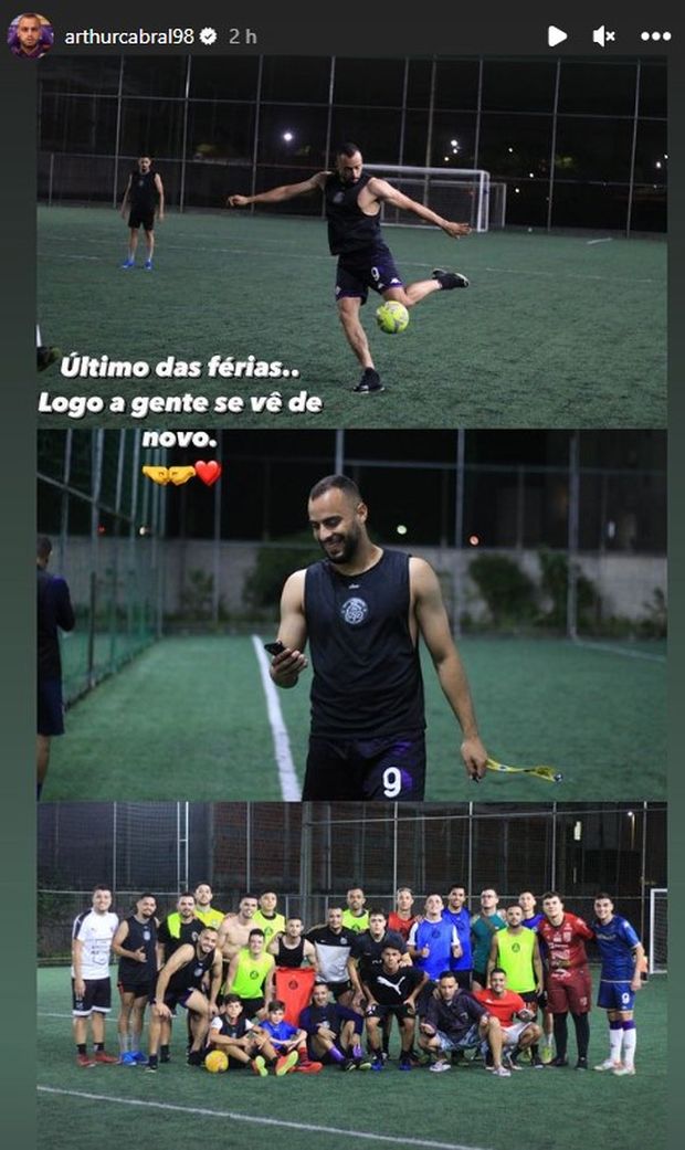 E Cabral chiude le ferie… su un campo di calcio. Ora si torna in Italia (FOTO)- immagine 2