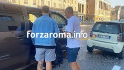 Roma, ecco Kristensen: stamattina le visite mediche a Villa Stuart – VIDEO