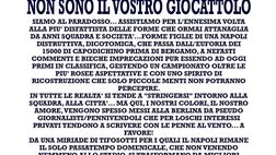 FOTO “Giù le mani dal nostro Napoli”, il messaggio delle curve al tifo occasionale