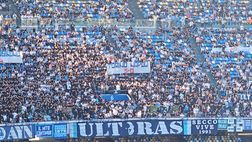 GALLERY La Curva B contesta la stagione del Napoli e “ricorda” i match horror
