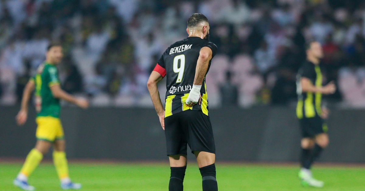 Al Ittihad in ansia per le condizioni di Karim Benzema