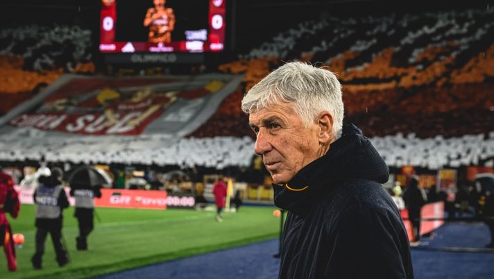 ROME, ITALY - JANUARY 25: AS Roma coach Gian Piero Gasperini during the Serie A match between AS Roma and AC Milan at Stadio Olimpico on January 25, 2026 in Rome, Italy. (Photo by Luciano Rossi/AS Roma via Getty Images) Gasperini: 'La prestazione contro il Milan ci ha soddisfatto'