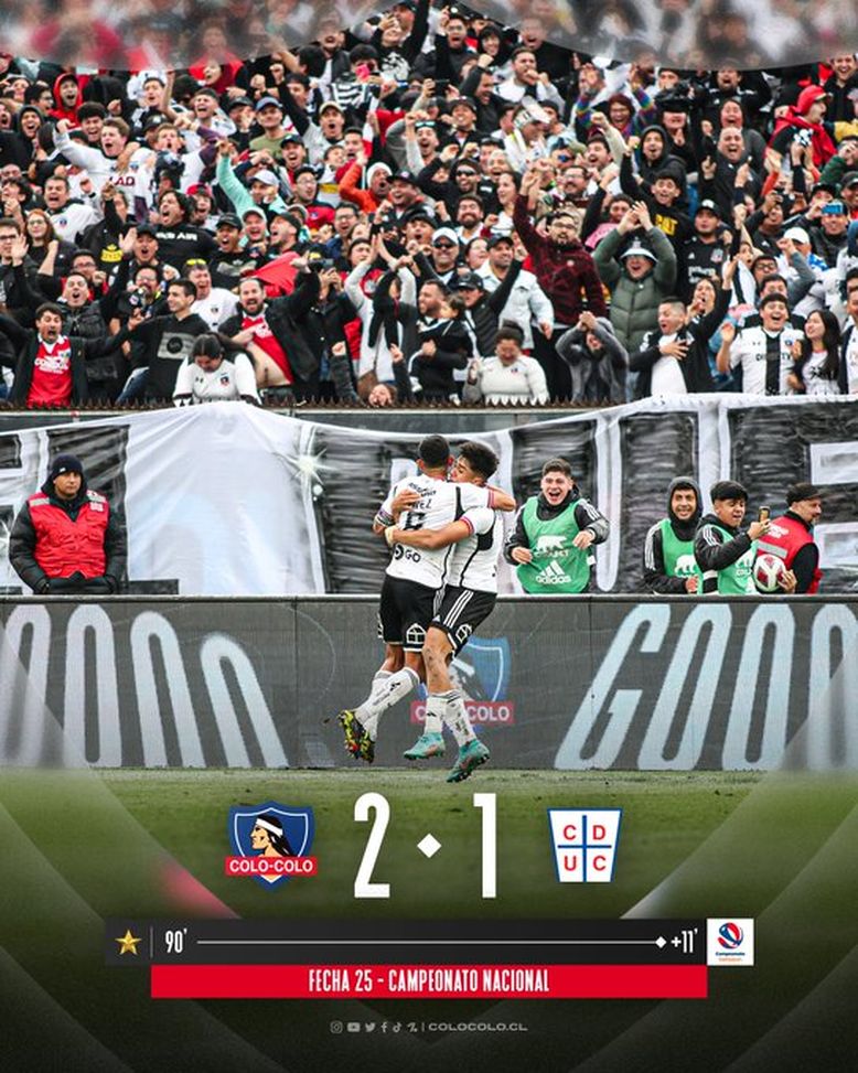 Il Colo-Colo è tornato e ha vinto il “Clásico” cileno con gol al 96′ e al 101′ minuto!- immagine 2