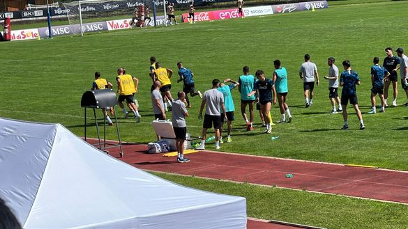 Dimaro day 4, allenamento concluso: azzurri stremati. Presente anche De Laurentiis! - immagine 3