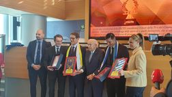 VIDEO FCIN1908 / Ficts, premiati Capello e Zanetti con la Ghirlanda d’onore