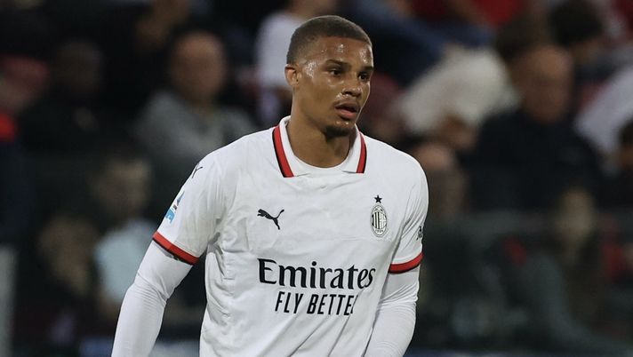 Malick Thiaw AC Milan Cagliari-Milan 3-3 Serie A 2024-2025