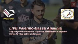 LIVE PALERMO-BASSA ANAUNIA: CLICCA QUI PER SEGUIRE LO STREAMING