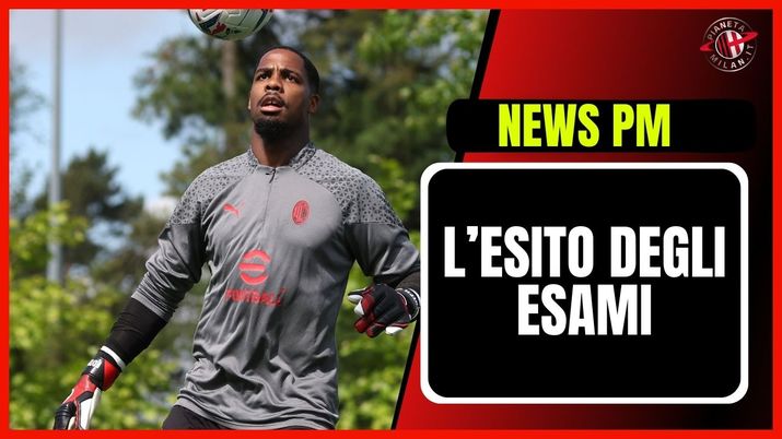 Mike Maignan AC Milan infortunio