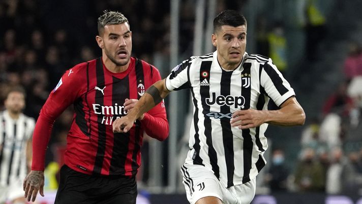 Alvaro Morata Theo Hernandez - AC Milan PLayers