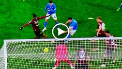 VIDEO Napoli-Salernitana 2-1, gli azzurri la rimontano alla Mazzarri con Rrahmani