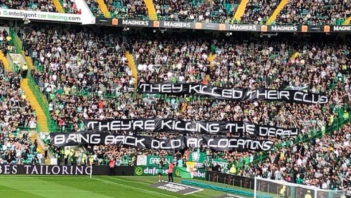 La curva del Celtic accusa i Rangers: “State uccidendo il derby!” - immagine 1