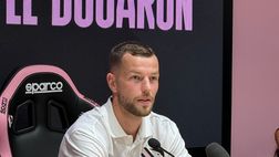 Palermo, Le Douaron si presenta: “Champions? Fiero di essere qui. Ruolo e Cavani…”