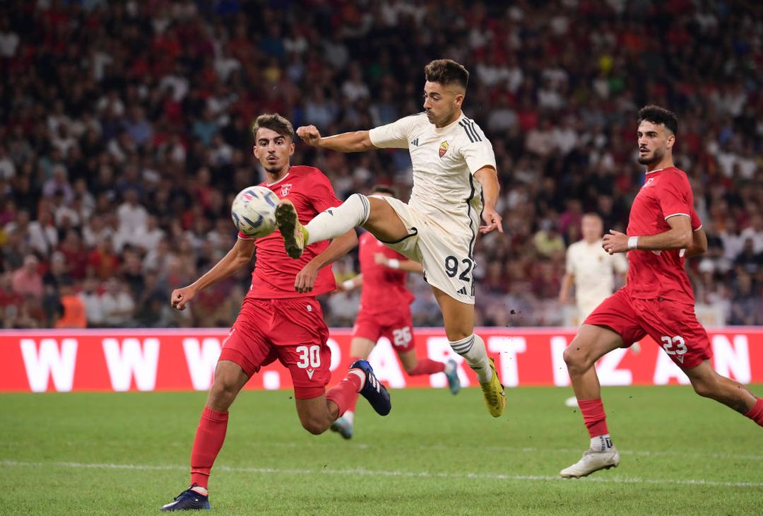 Amichevole, Partizani-Roma 1-2 – FOTO GALLERY - immagine 22