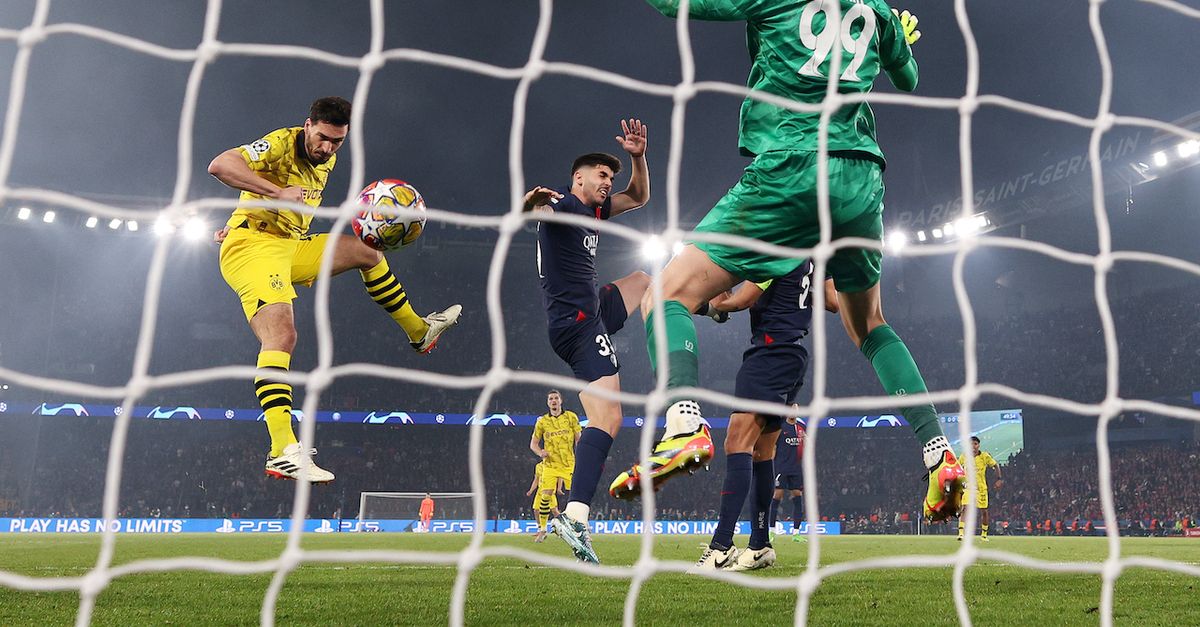 Champions League, PSG-Borussia Dortmund 0-1: Gol E Highlights | VIDEO ...