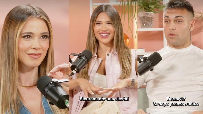 Agustina parla di Lautaro Martinez a Diletta Leotta: “Siesta? Prima dei bimbi dormiva…” - immagine 1