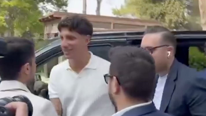 Marianucci è a Villa Stuart, visite mediche in corso: l’accoglienza dei tifosi IL VIDEO - immagine 1