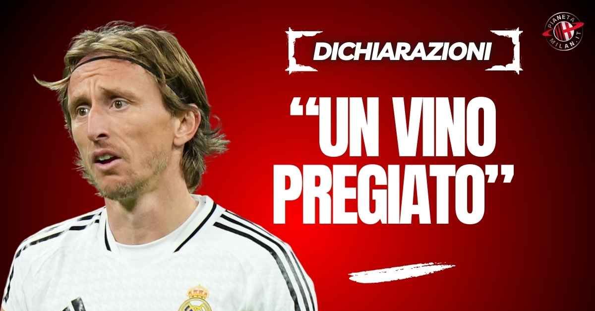 Milan, Modric pazzo di Bale: “È come un vino pregiato, migliora con l’età” Milan, Modric pazzo di Bale: “È come un vino pregiato, migliora con l’età”