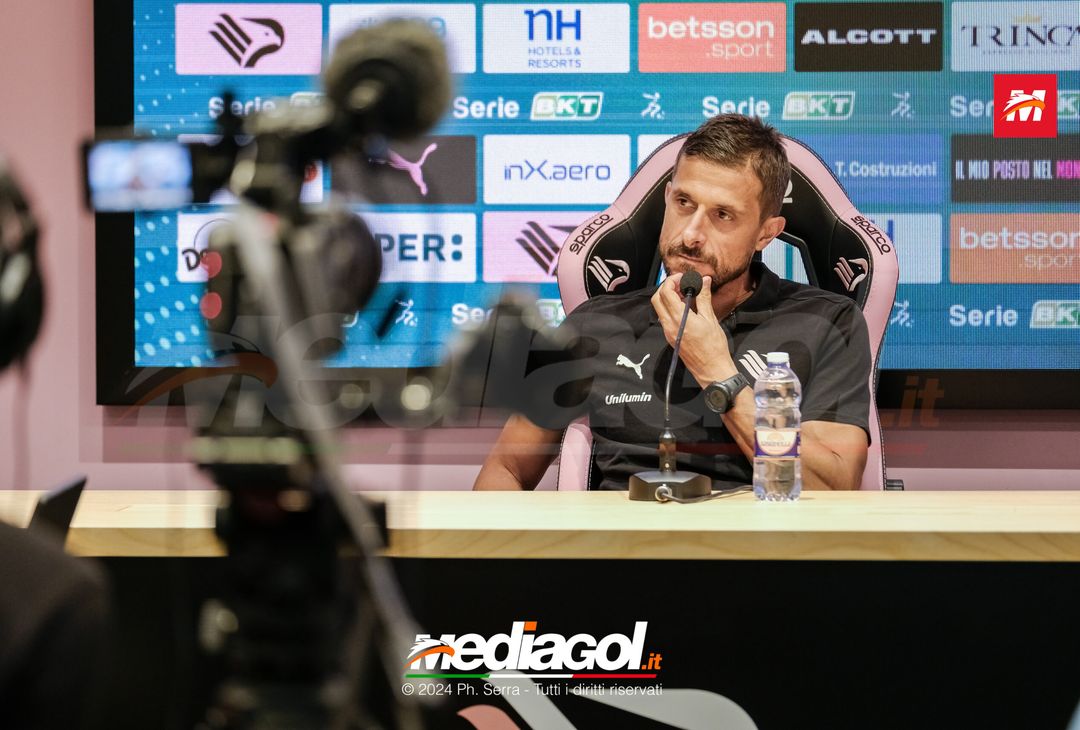 FOTO PALERMO, verso il Cosenza: mister Dionisi in conferenza stampa (GALLERY) - immagine 8