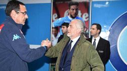 Sarri verso il ritorno al Napoli: stretta di mano con De Laurentiis – Sky