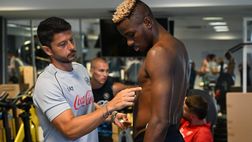 GALLERY I primi test fisici degli azzurri a Castel Volturno: quanti sorrisi