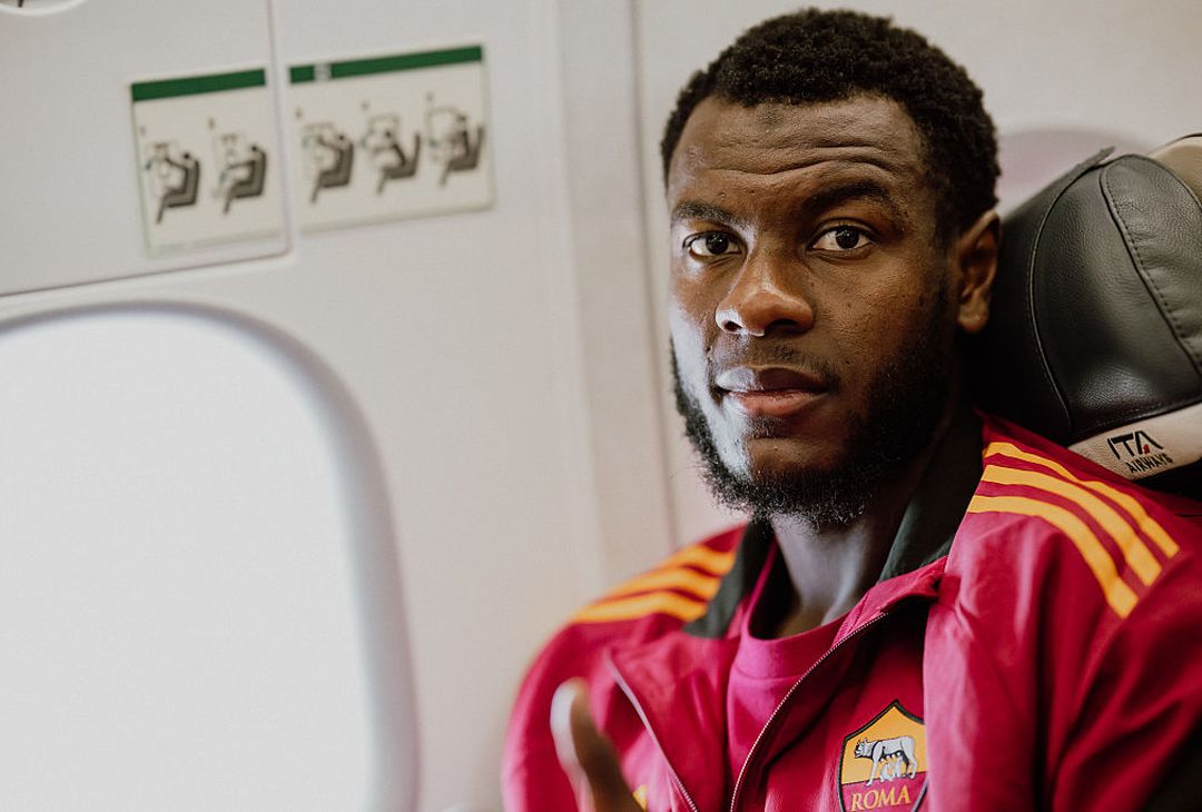 Kaiserslautern-Roma, squadra in partenza per la Germania – FOTO GALLERY - immagine 10