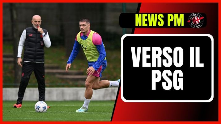 Allenamento di rifinitura per il Milan a Milanello in vista della trasferta in casa del PSG | AC Milan News (Getty Images) Allenamento PSG-Milan Milanello