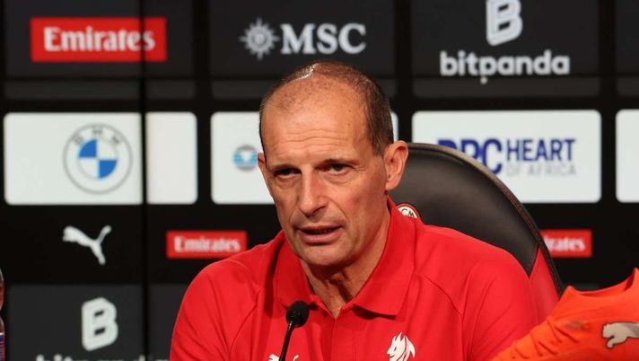 Allegri in conferenza: 'Pulisic ha avuto la febbre, vediamo se ci sarà'