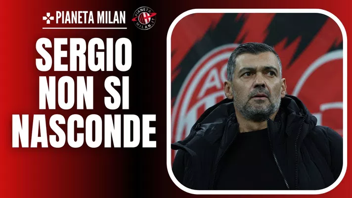 Sergio Conceicao AC Milan Milan-Cagliari 1-1 Serie A 2024-2025