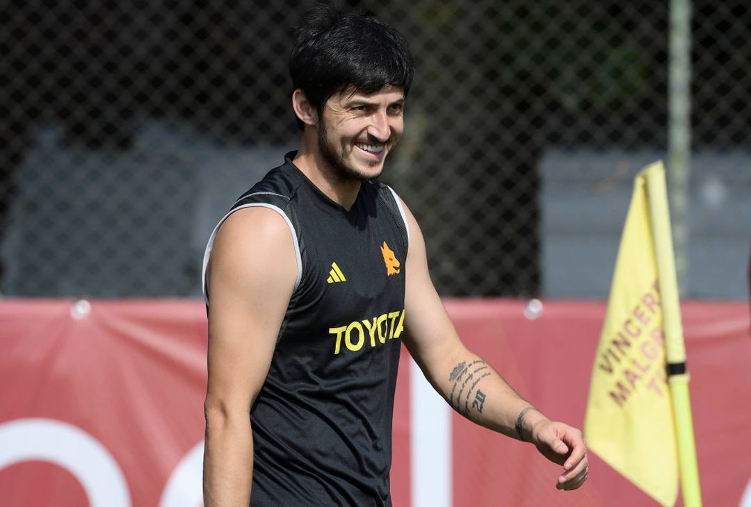 Roma al lavoro per preparare la partita contro lo Sheriff – FOTO GALLERY - immagine 12