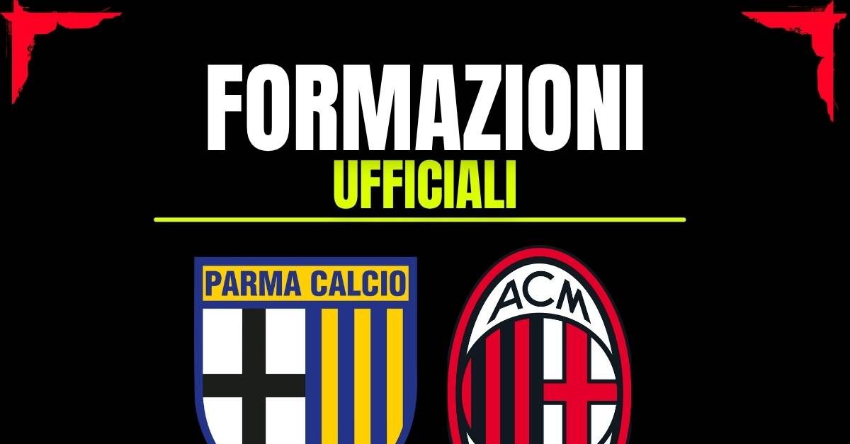 Parma Milan, le formazioni ufficiali: sorpresa in difesa. Poi un rientro e una conferma