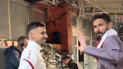 Quelli dello Scudetto: Giroud e Krunic si ritrovano a Belgrado