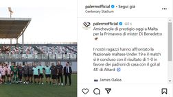 Palermo, la Primavera rosanero ha sfidato in amichevole la Nazionale maltese Under 19