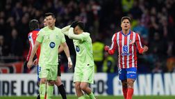 Atletico Madrid-Barcellona, blaugrana sempre vincenti nelle ultime tre sfide al Civitas