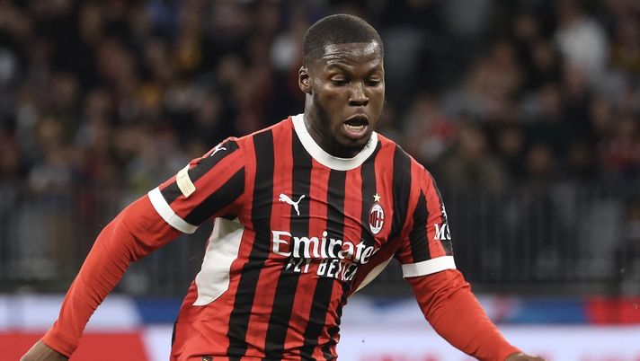 Yunus Musah AC Milan amichevole Milan-Roma 2-5