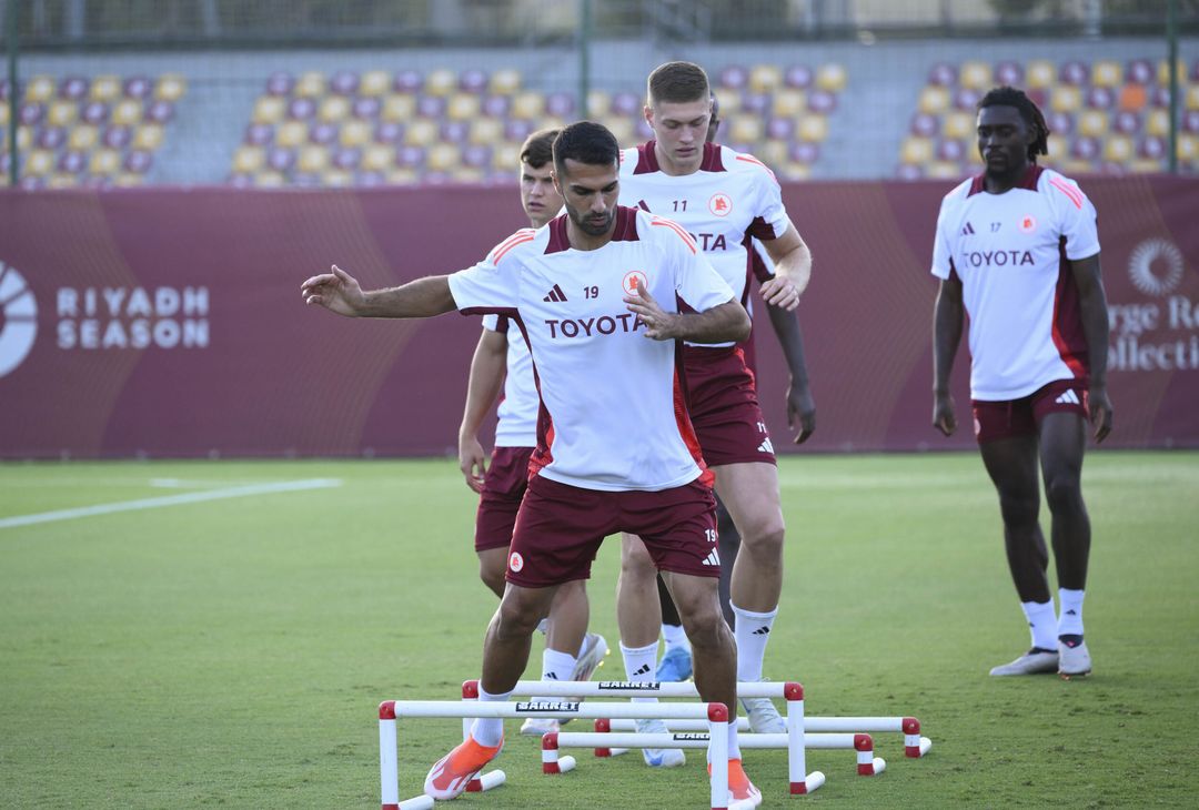 Trigoria, la rifinitura alla vigilia della sfida con il Venezia – FOTO GALLERY - immagine 12