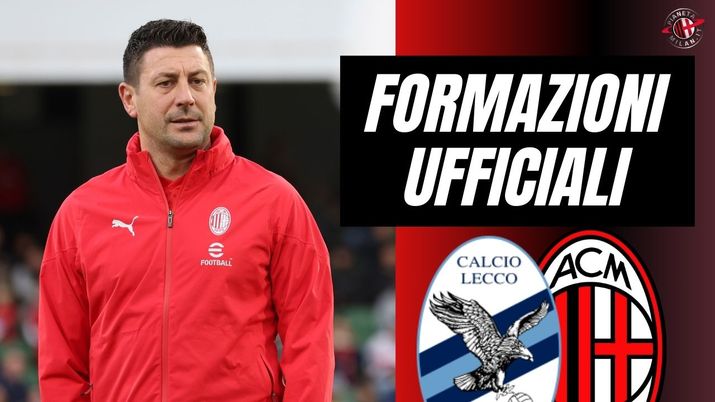 Formazioni ufficiali Coppa Italia Serie C Lecco-Milan Futuro