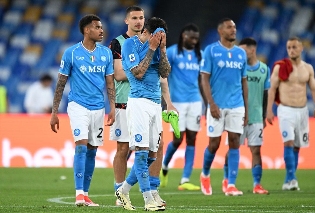 Le immagini di Napoli-Roma 2-2