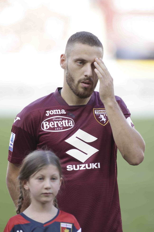 during the Italian Serie A, football match between Torino Fc and Genoa Cfc on 03 September 2023 at Stadio Olimpico Grande Torino, Turin, Italy Photo Nderim KACELI vlasic