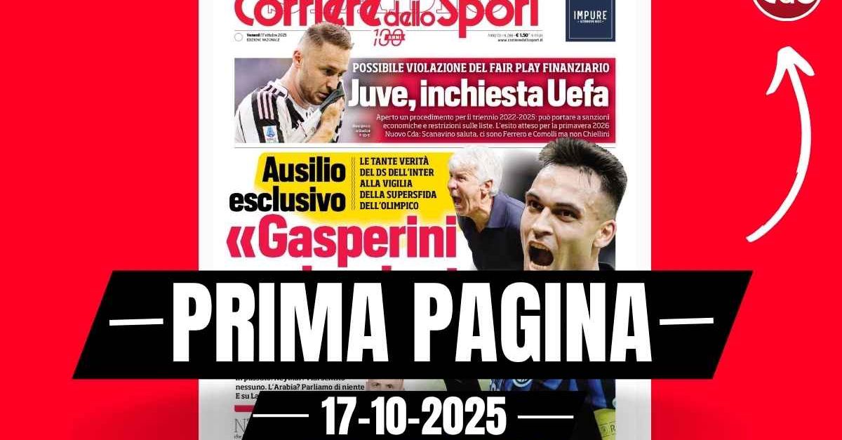 prima pagina corriere dello sport milan 232 l8217ora di leao pulisic ko 232 favorito su nkunku