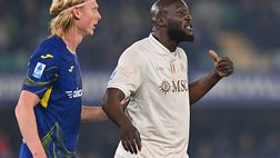 Serie A, il Napoli passa all’ultimo respiro: Lukaku regala il 2-1 al 96′ sul Verona